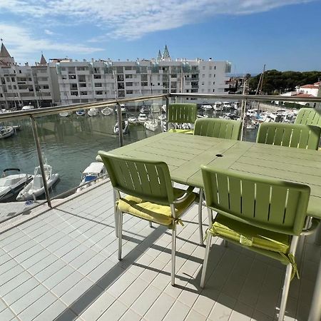 Precioso Piso Con Vista Al Canal Y Piscina En Roses Av-69 ภายนอก รูปภาพ