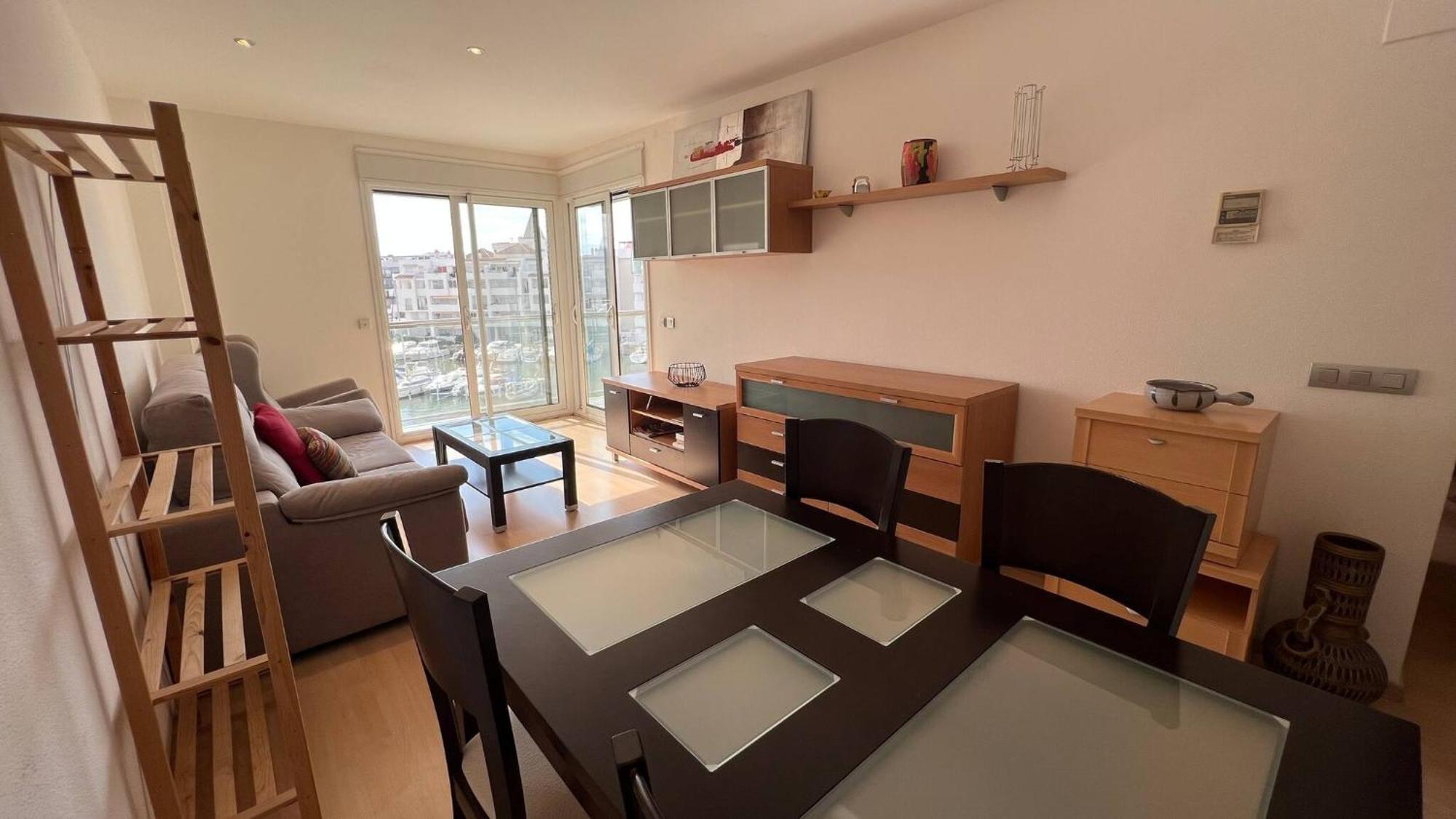 Precioso Piso Con Vista Al Canal Y Piscina En Roses Av-69 ภายนอก รูปภาพ